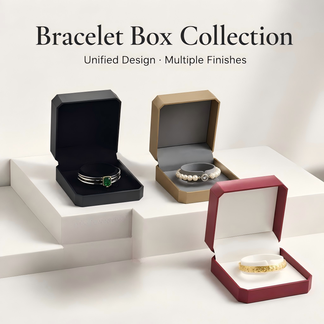 New Custom logo Jewelry Box Wholesale Price Jewellery Gift Box Elegant Women's Bracelet Box Jewelry Box Package