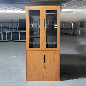 Archivador moderno de acero con cerradura de 5 cajones, estantes ajustables, corto y fino con puerta <span class=keywords><strong>para</strong></span> almacenamiento de muebles de <span class=keywords><strong>oficina</strong></span> - Product Image 4