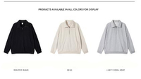 Style Automne-Hiver - Sweat-shirts à Demi-Zip pour Hommes - Personnalisez Votre Propre Design Exclusif - Sweat-shirt à Demi-Zip sur le Col - Pull Unisexe