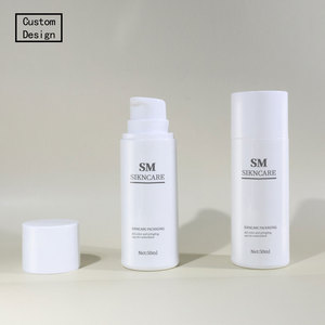 ขวดปั๊มสุญญากาศ PP สำหรับบรรจุภัณฑ์ผลิตภัณฑ์ดูแลผิว ขนาด 1 ซีซี 30 มล. 50 มล. 100 มล. 120 มล. 1 ออนซ์ 1.6 ออนซ์ 3.4 ออนซ์ 4 ออนซ์ สีตามสั่ง ขายส่ง - Product Image 1