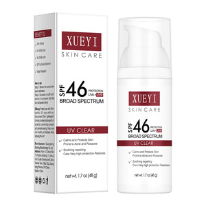 Protector <span class=keywords><strong>Solar</strong></span> con Color Transparente, Personalizado, con Etiqueta Privada, UVA UVB SPF 46, Resistente al Agua, para <span class=keywords><strong>Piel</strong></span> <span class=keywords><strong>Grasa</strong></span>, Humectante Corporal Orgánico - Product Image 6
