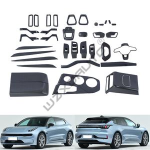 WZXD 2022 2023 Car Interior Accessories Carbon Fiber Interior Kit <b>Cover</b> Trim for ZEEKR 001 - Product Image 2
