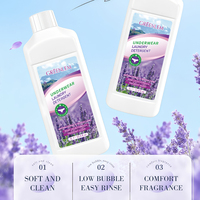 Lessive liquide pour sous-vêtements à la lavande 1L – Soin doux, faible mousse, rinçage facile, parfum confortable – OEM