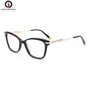 <span class=keywords><strong>Gafas</strong></span> Ópticas <span class=keywords><strong>de</strong></span> Moda Vintage para Mujer, Montura <span class=keywords><strong>de</strong></span> Metal Flexible, Protección UV y Anti-Luz Azul, Estilo Ojo <span class=keywords><strong>de</strong></span> Gato, para Uso Diario - Product Image 3