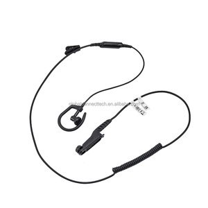Headset for Motorola two-way radios R7 R7a ION MXP600 APX N30 N50 N70, walkie-talkie IMPRES headset PMLN8337A - Product Image 2