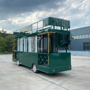 Bus de tourisme électrique rétro vert de luxe, best-seller, pour le transport de passagers, au meilleur prix - Product Image 4