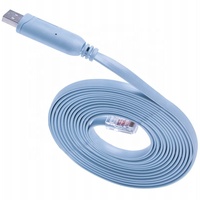 Cable USB Consola Cable 6 FT USB a RJ45 Adaptador Serial Compatible
