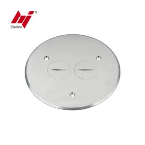 China Manufactory New Style Adjustable Round Floor Box Kit with Outlet and Plate