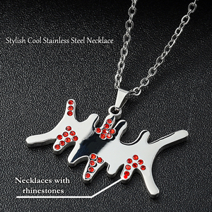 <span class=keywords><strong>Collane</strong></span> Personalizzate in Acciaio Inossidabile, Collana Hip Hop alla Moda per Uomo e Donna, <span class=keywords><strong>con</strong></span> Logo, Parole, Nome o Lettera Incisa, <span class=keywords><strong>con</strong></span> Confezione Regalo - Product Image 5