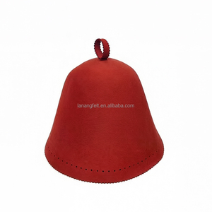 Gorro de Sauna de Fieltro, Absorbente de Agua, Aislante del Calor, Gorro de Baño Japonés <span class=keywords><strong>Onsen</strong></span>, Gorro de Sauna para Sudor y Vapor - Product Image 5