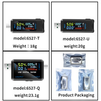 Pengukur Tegangan USB Multifungsi, Pengukur Arus, Layar Digital, Penguji Kapasitas, Penguji Power Bank, Pengukur Tegangan Digital