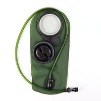 Nouveaux produits écologiques de haute qualité, poche à eau TPU sans BPA de 1L, 2L, 3L pour l'escalade et le camping