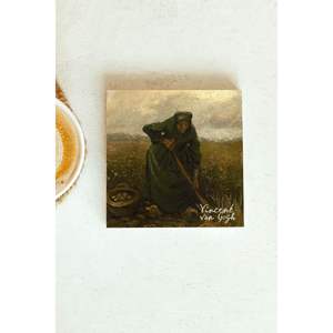 Juego de Posavasos Individuales de la Serie Vincent Van Gogh, Diseño Cuadrado 98, para Regalo Empresarial o Promocional - Product Image 1