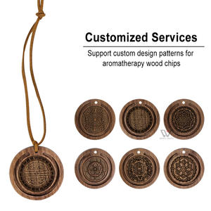 Ambientador <span class=keywords><strong>de</strong></span> Madera Pura para Coche, Diseño <span class=keywords><strong>de</strong></span> Suspensión, Difusor <span class=keywords><strong>de</strong></span> Aromaterapia Personalizado, Frescura Duradera - Product Image 4