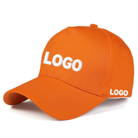 Gorras de Béisbol Lisas Negras Ajustables de 5 Paneles al por Mayor, Gorras de Béisbol Deportivas Personalizadas Bordadas para Hombre y Mujer