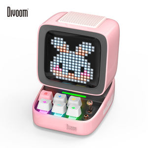 <span class=keywords><strong>Divoom</strong></span> <span class=keywords><strong>Ditoo</strong></span>-Pro Altavoz Bluetooth Portátil Retro Pixel Art Despertador DIY Tablero de Pantalla LED, Lindo Regalo Decoración de Luz PARA EL Hogar - Product Image 1