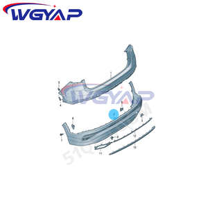 WGYAP OEM Spoiler paraurti posteriore nuovo ABS accessorio <span class=keywords><strong>auto</strong></span> per <span class=keywords><strong>Volkswagen</strong></span> <span class=keywords><strong>Taigo</strong></span> Nivus 2022 accessorio di posizione anteriore - Product Image 6