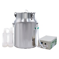 Máquina de Ordeño Pulsante para Vacas y Ovejas 3L5L 10L14L LIANHENONGMU Modelo 100233 para Uso Agrícola