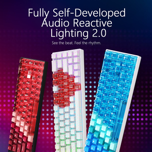 คีย์บอร์ดแบบ <span class=keywords><strong>V2</strong></span> AK680, คีย์บอร์ดแบบมีสาย RT0.01MM 8kHz 0.125MS ความหน่วงต่ำรองรับ socd/dks/mt - Product Image 2