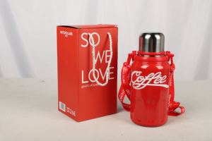 กระติกน้ำสุญญากาศสแตนเลสขนาดใหญ่พิมพ์โลโก้ตามสั่ง ปี 2026 สำหรับเดินทาง เล่นกีฬา พร้อมฝาปิด - Product Image 2