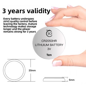 Wide Temperature Button Cell CR2050HR <strong>3V</strong> Lithium High Low Temperature Flashlight Replacement <strong>Battery</strong> /Wansheng - Product Image 3
