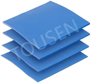 Thermal Silicone Pad For Smart Phone Rubber Thermal Gap Pad For CPU/LED/PCB Silicone Thermal Pads 1.0~8.0 W/m-k