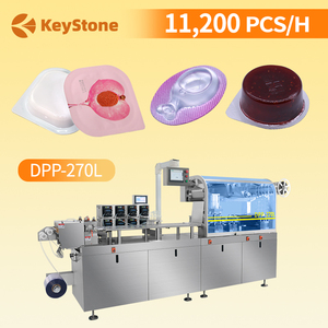 Machine d'emballage sous blister automatique DPP pour miel, sauce, beurre, pâte de chocolat, confiture d'arachides, liquides - Product Image 1