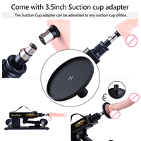 Machine sexuelle automatique Auxfun pour le plaisir féminin avec adaptateur à ventouse 3XLR – Pack de base pour couples