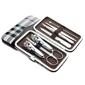 wholesale manicure kit stainless steel nail clipper set promotion manicure kit