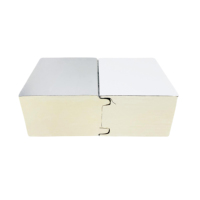 Panneaux sandwich isolés en PUF ignifuges B1, haute densité, pour murs et toitures de chambres froides, écologiques, pour l'hôtellerie et la conservation alimentaire
