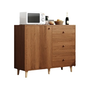 Solid Wood <b>Sideboard</b> Storage Cabinet With Drawers And Doors For Living Room <b>Kitchen</b> Use - Product Image 5
