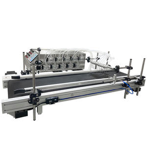 Máquina llenadora peristáltica automática de 10 cabezales para viales de jabón líquido, alta precisión, eléctrica, 220V, automática - Product Image 1