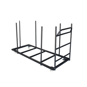 รถเข็นโลหะสำหรับโต๊ะพลาสติกขนาด 180 ซม. (8 ฟุต) พร้อมล้อเบรก - Product Image 2