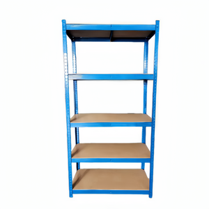 Estantería Metálica sin Pernos de Fácil Instalación, Resistente al Desgaste, Amplia Aplicación, con Panel de Madera de Alta Capacidad de Carga - Product Image 1