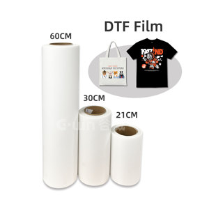 21cm/30cm/60cmx100m Rolls Pet <b>Film</b> Double Side Textile Heat Transfer DTF <b>Film</b> for A4 DTF Printers Roll <b>Film</b> - Product Image 3