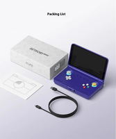 Console de Jeu Rétro Retroid Pocket Flip2 Android 13 Écran OLED Non-Tactile de 5,5 Pouces Lecteur Portable Batterie de 5500 mAh