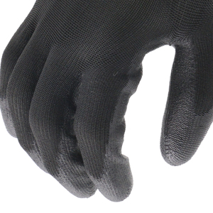 MaxiPact 13G Gants de construction en polyester à haute dextérité sans couture avec gants de sécurité en PU pour le travail anti-dérapant - Product Image 5