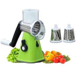 Coupe-légumes manuel multifonctionnel 3 en 1 pour la cuisine, coupe-fruits, hachoir à légumes, râpe à légumes, trancheuse à carottes - Product Image 1