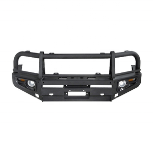Nuevo Parachoques Delantero Reforzado con Gancho de Remolque para Toyota <span class=keywords><strong>FJ</strong></span> Serie <span class=keywords><strong>76</strong></span> 78 4x4 <span class=keywords><strong>FJ</strong></span> Cruiser con Recortes para Gancho de Remolque - Product Image 2