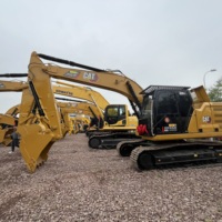 Excavatrice sur chenilles moyenne CAT 320GC de 20 tonnes, moteur C4.4, faible consommation de carburant, excavatrice de chantier