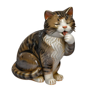 Toptan özel avrupa tarzı çevre dostu seramik kedi Urns toplu <span class=keywords><strong>Pet</strong></span> B2B cenaze ve <span class=keywords><strong>Pet</strong></span> hizmetleri için kremasyon anıtlar - Product Image 2