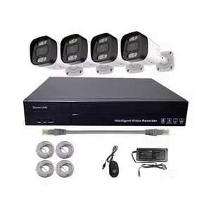 Système de sécurité de surveillance haute capacité 4K, <span class=keywords><strong>kit</strong></span> caméra dôme bullet POE, NVR, 8MP, 4/8/16 canaux, audio bidirectionnel, OEM, enregistrement vidéo 24h/24 et 7j/7 - Product Image 3