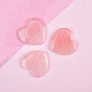 rosa de cuarzo Gua sha secreto de belleza para Facial la microcirculación <span class=keywords><strong>impide</strong></span> que las arrugas aumentar la luminosidad de tez - Product Image 6