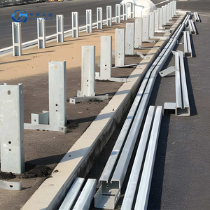 Barrera de Seguridad Vial, Barandilla de Carretera Galvanizada Corrugada en Forma de W, Fácil Instalación, Barandilla para Carreteras de Alta Velocidad - Product Image 5