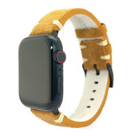 Correa de reloj inteligente Diloy 100% hecha en España negro/café/marrón/Beige cuero FKM banda accesorios baratos Apple Premium correas de reloj