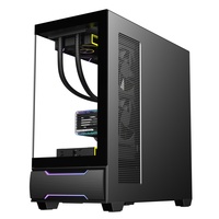 Factory Custom Full Tower Desktop Glass Panels Pc Casing Cpu Cabinet Atx Gaming RGB Gabinete Pc View Computer PC Case