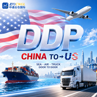 Transitaire maritime et aérien DDP USA depuis la Chine, fret général, support douanier et service de livraison porte-à-porte