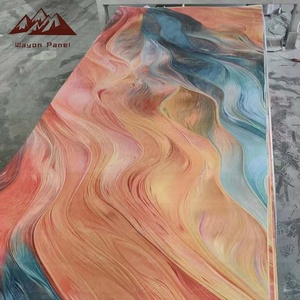 Wayon Manufacturers Direct Uv High Gloss Marble <strong>Board</strong> Pvc Wallboard - Product Image 4