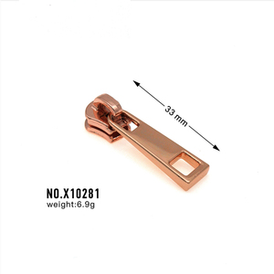 Hoge Kwaliteit Messing Metalen Slider Rits Puller Diverse Vorm Custom Rits Voor Kleding Tas <span class=keywords><strong>Hardware</strong></span> Lage Prijs - Product Image 4