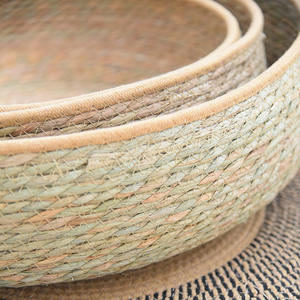 Cama para Gatos con Cojín, Cesta de Mimbre Tejida, Nido para Gatitos, Rascador para Gatos, Cama de Mimbre con Cojín, Cesta de Ratán para Mascotas - Product Image 5